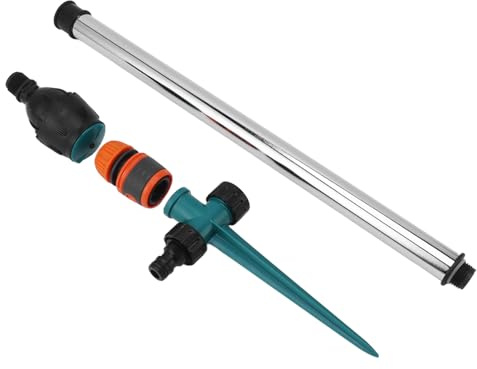 Arroseur Rotatif Automatique, Rotation à 360 degrés, Unipod, pour Cour, Jardin, pelouse, légumes