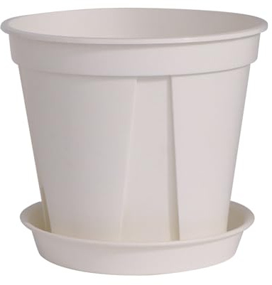 Macetas de vivero – Contenedor de cultivo de 3 galones – Contenedores de plantas con agujeros de drenaje, para invernadero, balcón, patio, cactus, vegetal, orquídea