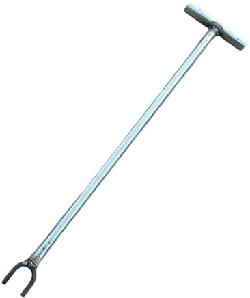 ＡＷＨＡＯ Llave de Reparación de Grifos de Contadores de Agua, Herramienta Manual Ergonómica Y Multifuncional para Abrir Grifos de Puertas Y, 67 Centímetros, Apertura de 5 Cm
