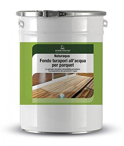 BORMA WACHS Barniz fondo al agua para parquet turapori es para el tratamiento de parquet interiores. - 1 litro -