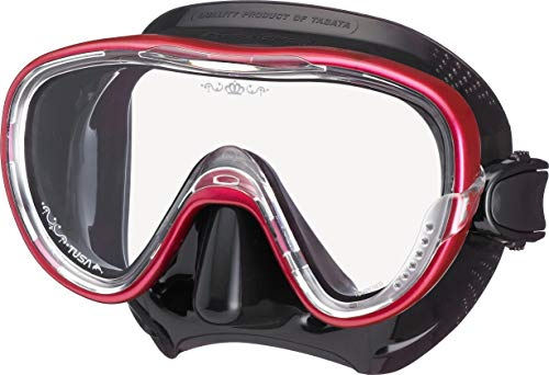 TUSA Tina - Zirkone Taucherbrille schnorchel tauch-Maske Damen - schwarz rosa