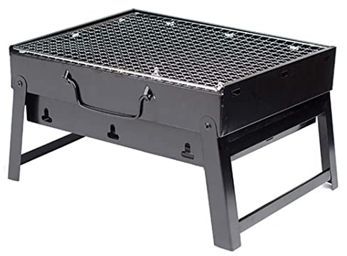 Holzkohle Grill Holzkohlegrill BBQ Barbecue Grill Klappbarer Tragbarer Holzkohle-Kabob-Ofen Camping Outdoor Cooking Barbecue Grill Holzkohlegrills Picknickgrill