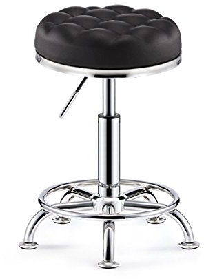 SIGOLY Hocker auf Rädern Schönheitshocker Vintage Friseurstuhl Barber Master Hocker Drehstuhl Friseursalon Massage Friseurstuhl Nagelhocker (Color : N) Marriage