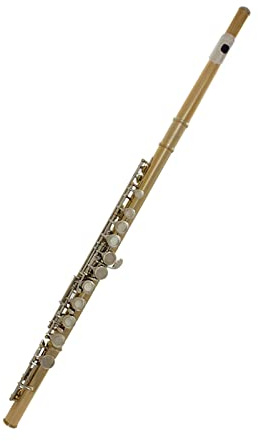 Flöteninstrument 16-Loch Flöte Golden Silver Key Flöte Mit Aufbewahrungsbox Zubehör Professionelles Holzblasinstrument Professionelles Querflöten