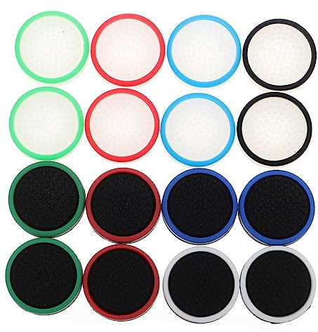 OSALADI 16pezzi Tappi Joystick Silicone Luminose Per Controller Switch Copertura Protettiva Per Joystick Impugnatura Antiscivolo Accessori Compatibili Per Gamepad