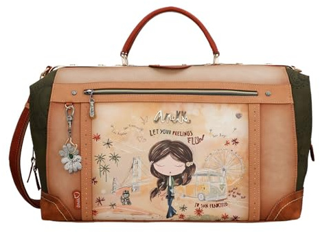 Anekke Peace & Love Travel Bag Camel