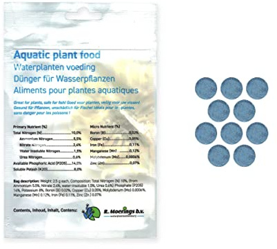 Seerosen und Wasserpflanzen Dünger Winterhart im bunten Mix Teich Pflanzen, Teichpflanzen Seerose Düngertabletten Anzuchtset Teichpflanzen (10)