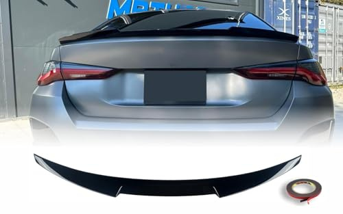 MpTuned G26 M4 Stil Heckspoiler Schwarz glänzend für BMW 4er 2020- Performance Tuning 420i 428i 430i 435i 440i Heckklappenspoiler Lippe