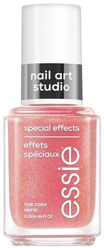 Essie Nagellack – Nr. 18 fiercely faceted, professioneller Effektnagellack in metallic orange, hochwertig und haltbar, 13,5 ml