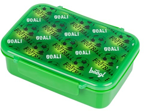 Baagl Boîte à déjeuner enfant pour l'école - compartiments pour fille et garçon