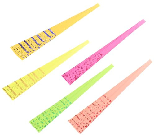 HAPINARY 10taschen Sterne Bastelstreifen Für Dekoration Origami Bastelpapier Streifen Papiersterne Origami-papierstreifen Papiersternstreifen