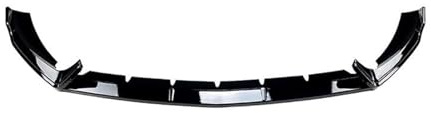 Front Bumper Lip Compatible with Fit for 2021-2023 Mercedes-Benz E-Class W213 E260 E300 E53 AMG Body Kit Spoiler Bumper Canard Lip Splitter Glossy Black