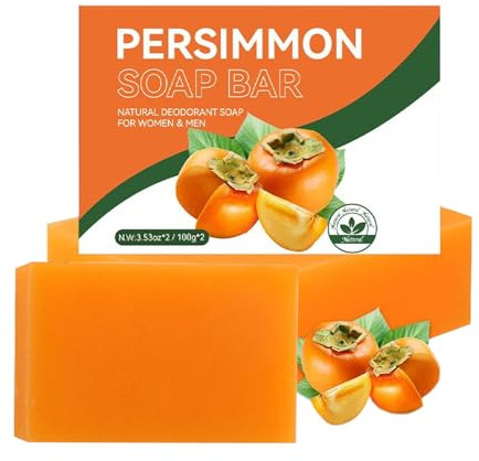 Sapone Al Cachi Sapone Doccia al Cachi | Eliminatore di Odori, Prodotti Naturali per la Cura della Pelle, Schiarimento della Pelle per Uomini e Donne Ascelle e Area