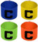 Lahviuu Kapitänsbinde Kinder,4 Stück Fußball Kapitänsbinde Fussball Spielführerbinde Captain Armband Elastic Kapitäns Armbinde,für Teenagers Netball Hockey Rugby 4 Farben