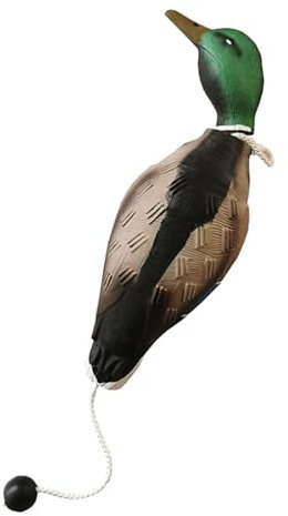 Top-Wasser-Angelköder, Topwater Duck Lure Gummiköder, Enten-Topwater-Angelköder, weicher Köder, schwimmende Schwimmköder von Swimbaits für Bass-Süßwasser Ristyur
