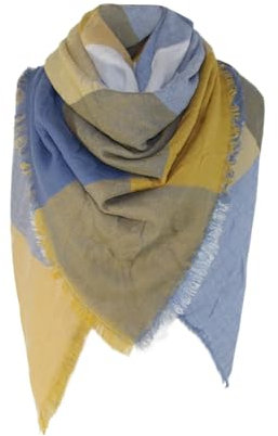 Qixiu ausgefallene schals und tücher,schal pieces,wollschal,schal olivgrün damen,schal grün damen,schal damen,schal damen winter,schal musselin damen,schal rosa,ärmelschal