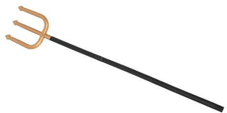 minkissy Fourche Décorative Halloween Plastique Trident pour Accessoires De Démon Jouet De Cosplay pour Fête Masquée
