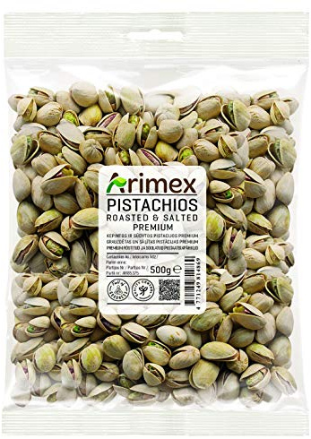 Arimex Rostad och saltad Pistaschmandlar, 500 g