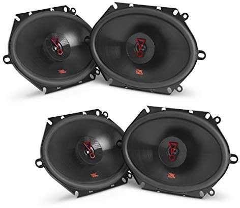 Mediadox Front/Heck 16x20cm/6x8 Auto Lautsprecher/Boxen/Speaker Komplett-Set von JB.L kompatibel für Ford (V)