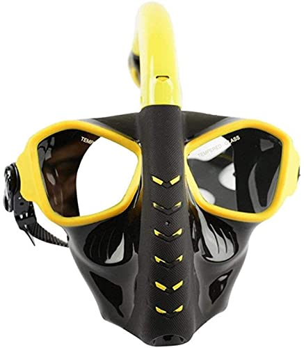 ATAAY Tauchen Vollgesichtsmaske Tauchen Tauchmasken Schnorchelmaske Schnorchel Tube Set Anti-Fog Schwimmen mit Easy Breath Dry Snorkel Tube Schnorcheln für Erwachsene
