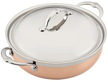 Hestan - CopperBond Collection - Copper Dutch Oven, Induction Cooktop Compatible, 5-Quart