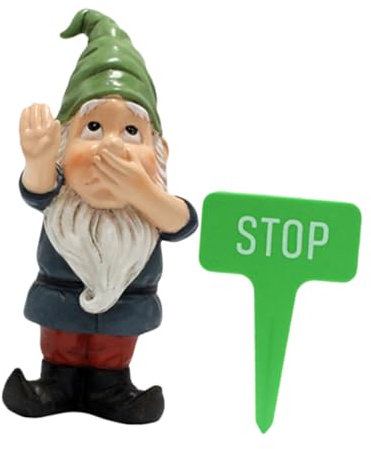 BESPORTBLE Nain De Jardin Extérieur Figurine De GNOME Décoratif Accessoire De Jardin pour Pelouse Et Cour