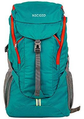 Nicgid 70L Lightweight Hiking Backpack Foldable Multi-Functional Travel Bag Water Resistant Casual Camping Rucksack for Men Women Outdoor Sport Mountain