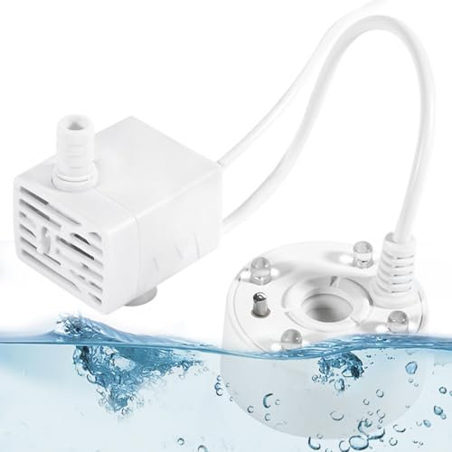 Fabricante de Niebla ultrasónica, atomizador de nebulizador de Estanque, rociador de Fuente de Agua, máquina de Niebla de Acuario, Dispositivo de nebulización Decorativo, nebulizador LED, de