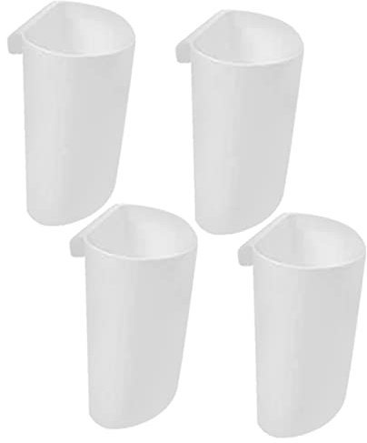 ULTECHNOVO Portavasos Colgante 4 Cestas De Almacenamiento Colgantes Para Carrito De Belleza Organizador De Residuos