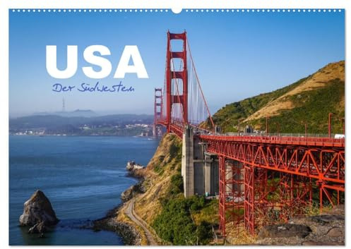 USA - Der Südwesten (Wandkalender 2026 DIN A2 quer), CALVENDO Monatskalender: Atemberaubende Aufnahmen der abwechslungreichen Landschaft im Südwesten der USA (CALVENDO Orte)