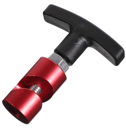 Strumento di Misurazione Candele 12mm in Lega di Alluminio Rosso