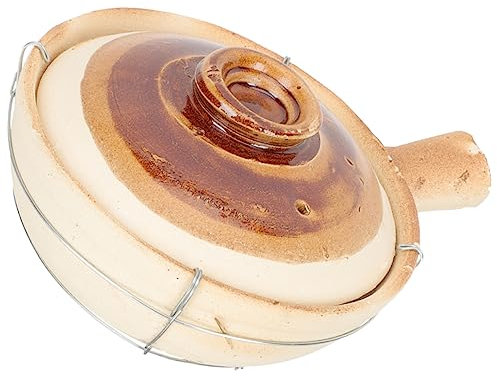 TOPBATHY Cazuela De Barro Cazuela De Mano Olla Pequeña Para Cocinar Alimentos Resistente Al Calor Utensilios De Cocina