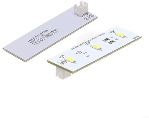 Candy Fridge Light Bulb LED Replacement SW-BX02B 49031078 for Refrigerator and Interior, 12V DC Daylight White Lamp Module Compatible with(2pcs)