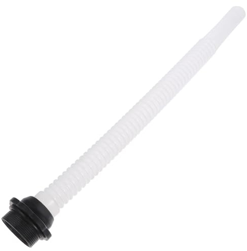 POPETPOP Beccuccio Flessibile per Tanica di Carburante Tubo Guida e Filtro Ugello in Plastica Leggero Guarnizione Ermetica Accessorio per Versamento Senza Schizzi Adatto a Taniche