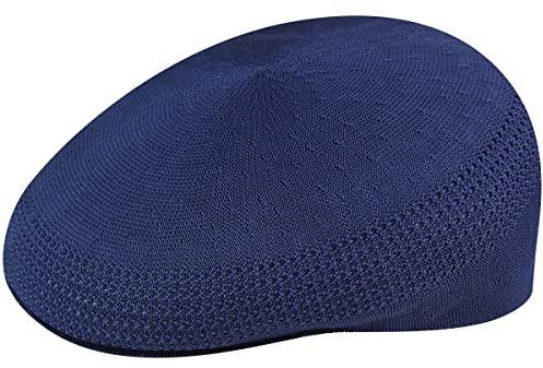 Kangol Tropic 504 Ventair Flat Cap hat Men´s (L (58-59 cm) - Navy)