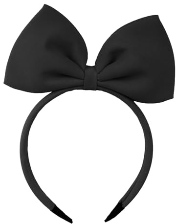 Balloome Big Bow pannband för kvinnor, elegant tyghårband, snyggt hårtillbehör för daglig användning och speciella tillfällen