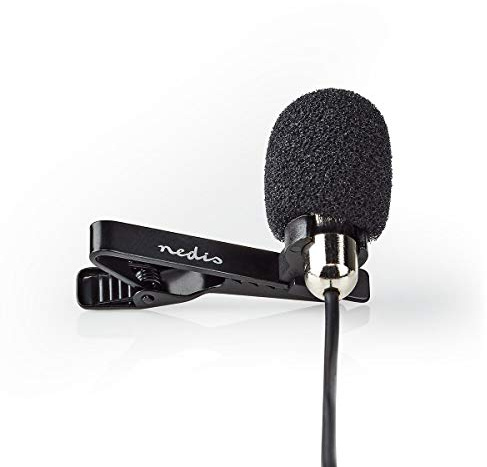 NEDIS Microphone - Utilisé pour: Bureau/PC Portable/Smartphone/Tablette - Filaire - 1x 3.5 mm