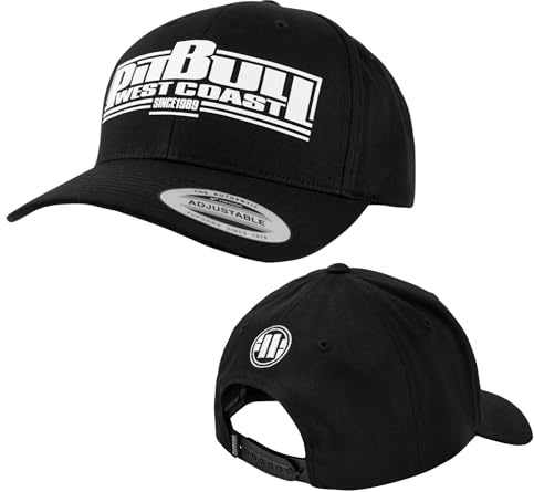 Pit Bull West Coast Cap, Classic Boxing, schwarz