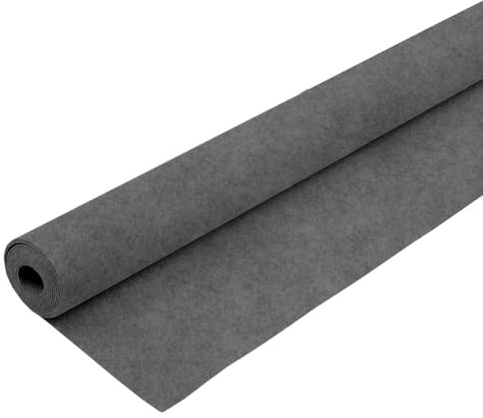 Auto Verkleidung Teppich Autostoff, Super Elastisch & Bleichbar Polypropylen, 2m Breit 5,5m Lang Deckt 11m2 Ab, Fahrzeug Wohnmobil Innenraumverkleidung, Universell passend [Rauchgrau]