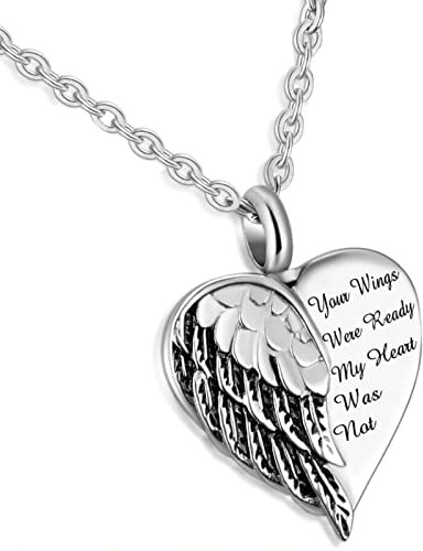 Ayoiow minneshalsband för aska, medaljong halsband livets träd S925 silver urna aska halsband