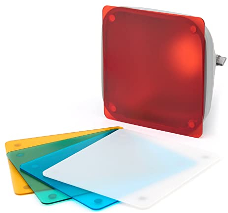 Hobolite Boîte à lumière Pliable pour éclairage continu Mini avec 4 gélatines Couleur