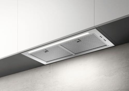 Cappa cucina incasso, L 714 mm, Inox, Aspirante - FOLD S IX/A/72