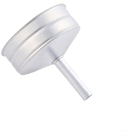 Filtre entonnoir en aluminium moka, convient pour café expresso, 1, 2, 3, 6, 9, 12 tasses, fabriqué en aluminium
