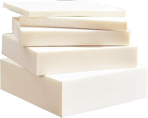 Hochdichtes Schaumstoffkissen, Ersatz für Sofa, Fenster, Sitzkissen, 3/5/7/10 cm Dicke, Memory-Schaum-Polsterung für Haushaltsmöbel
