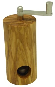Holz Muskatmühlen Unikate handgemacht aus Edelhölzern | handgedrechselt | kleine Ausführung | manuell | tolle Geschenkidee (Olive 3)