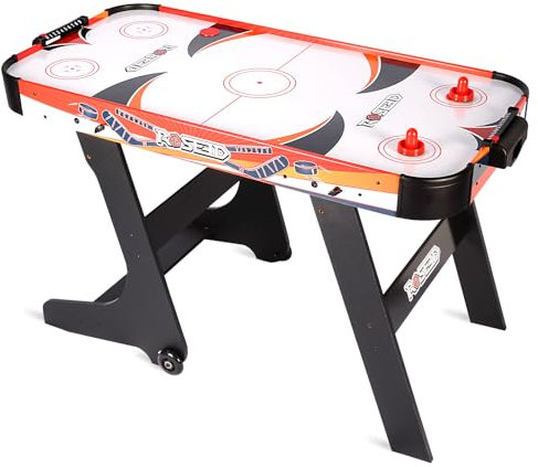 Air Hockey Table for Game Room, Home, Office w/ 2 Pucks, 2 Pushers,Powerful 12V Motor