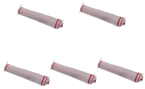 Gatuida 5piezas Cubre Almohada Cilíndrica Lavable para Almohadas Cervicales Funda De Protector para Camas y Sofás