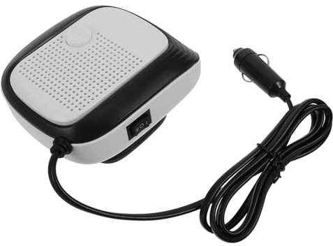 Cabilock 360degré Chauffage De Voiture Désemboueur De Pare-brise Chauffage à Brancher Dégivreur Portable Pour Voiture Rapide Pour Vitre