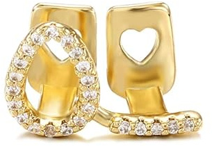 1PC Single Hip Hop Star Muster Zähne Grillz Abnehmbare Zahngitter Zahnkappen Für Männer Frauen Schmuck