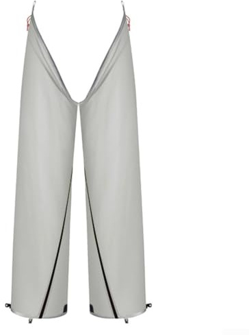 Oniissy Pantalones de lluvia de liberación rápida de nailon 20D impermeables con cremalleras de longitud completa para senderismo y camping, actividades al aire libre, protección de presión de agua de